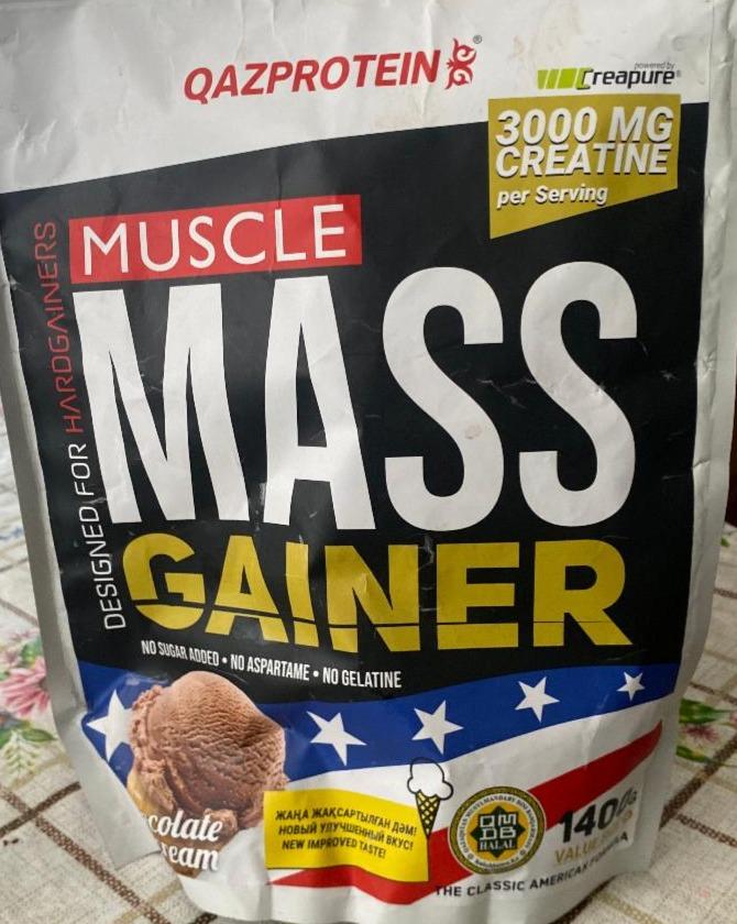 Фото - Muscle Mass Gainer chocolate creame QazProtein