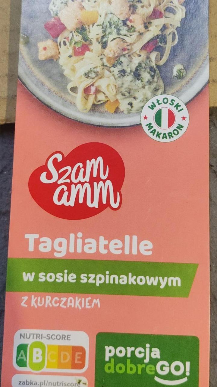 Фото - Tagliatelle w sosie szpinakowym Szam amm