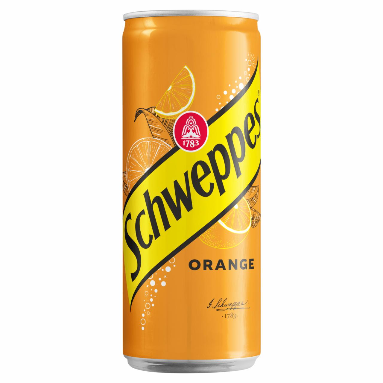 Фото - Напиток безалкогольный газированный с апельсиновым вкусом Orange Schweppes