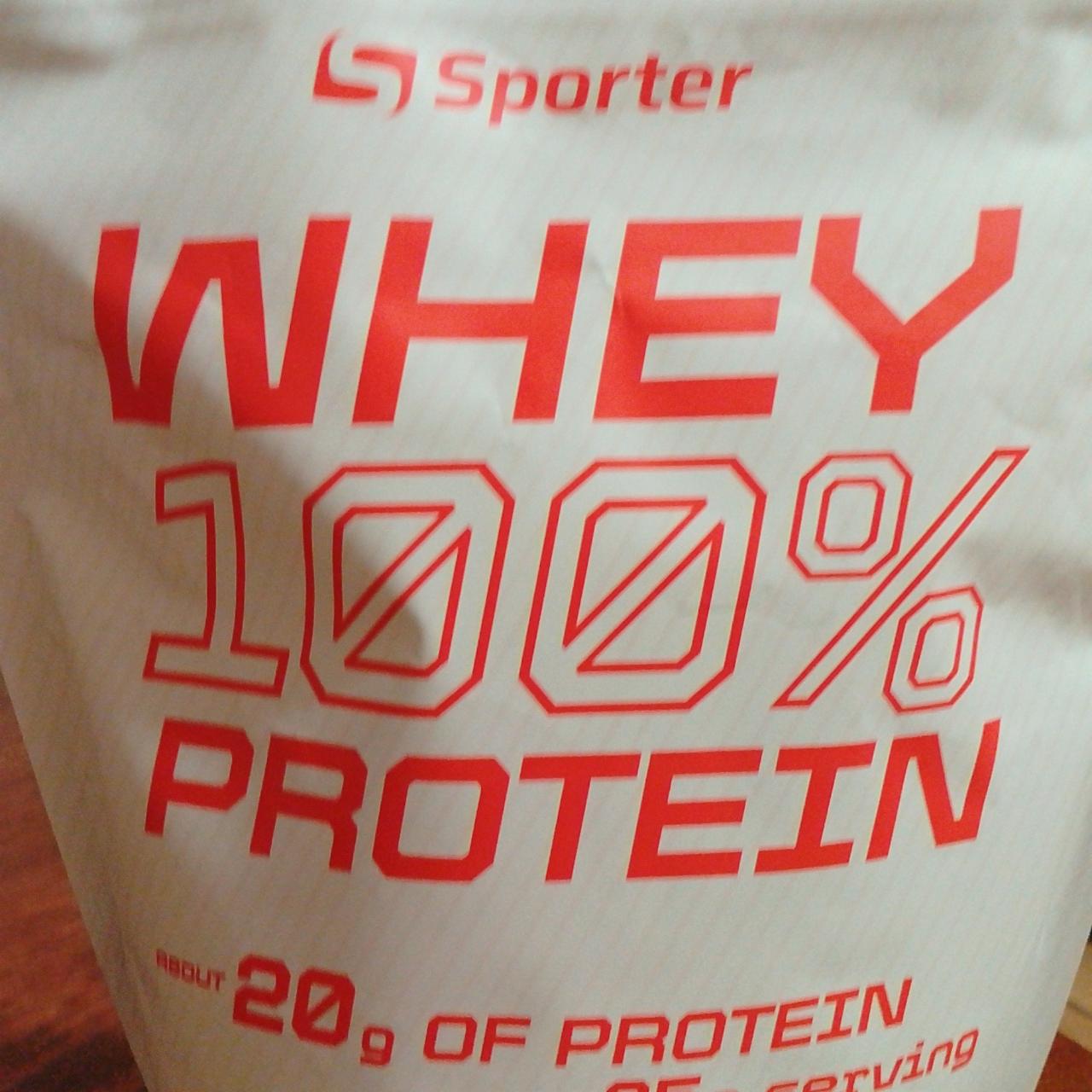 Фото - Whey 100% protein cappucino creme Sporter