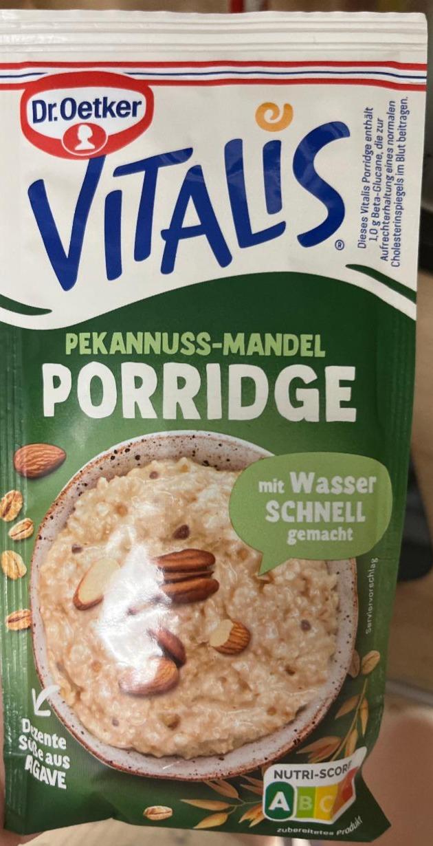 Фото - Pelannuss-Mandel Porridge Vitalis Dr.Oetker