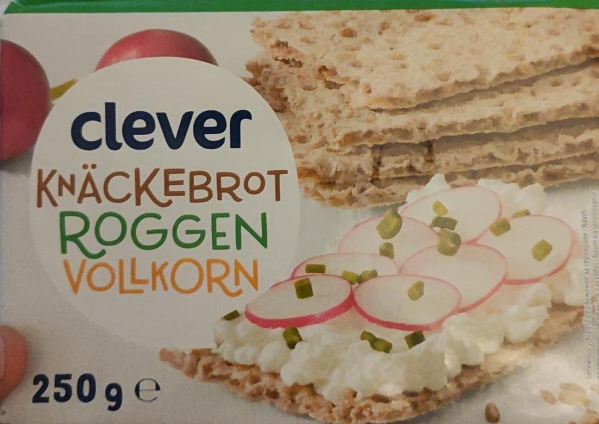 Фото - Knäckebrot roggen vollkorn Clever