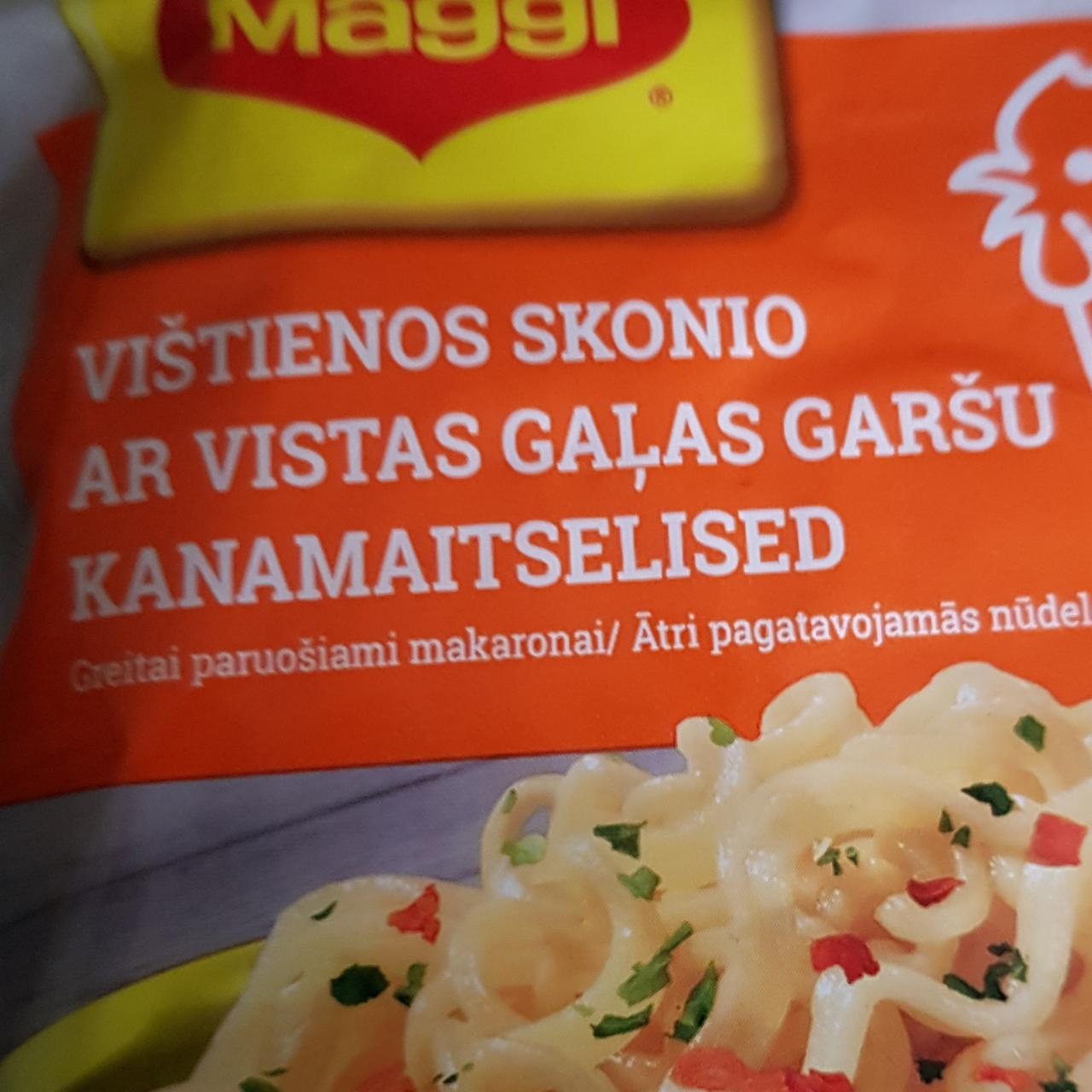 Фото - лапша со вкусом курицы Maggi