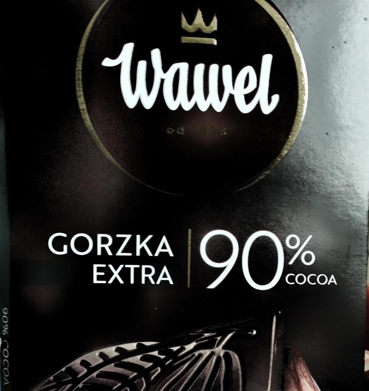 Фото - Gorzka extra 90% cocoa Wawel