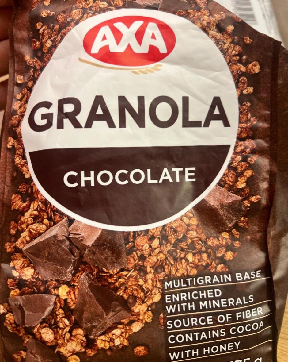 Фото - Granola chocolate Axa