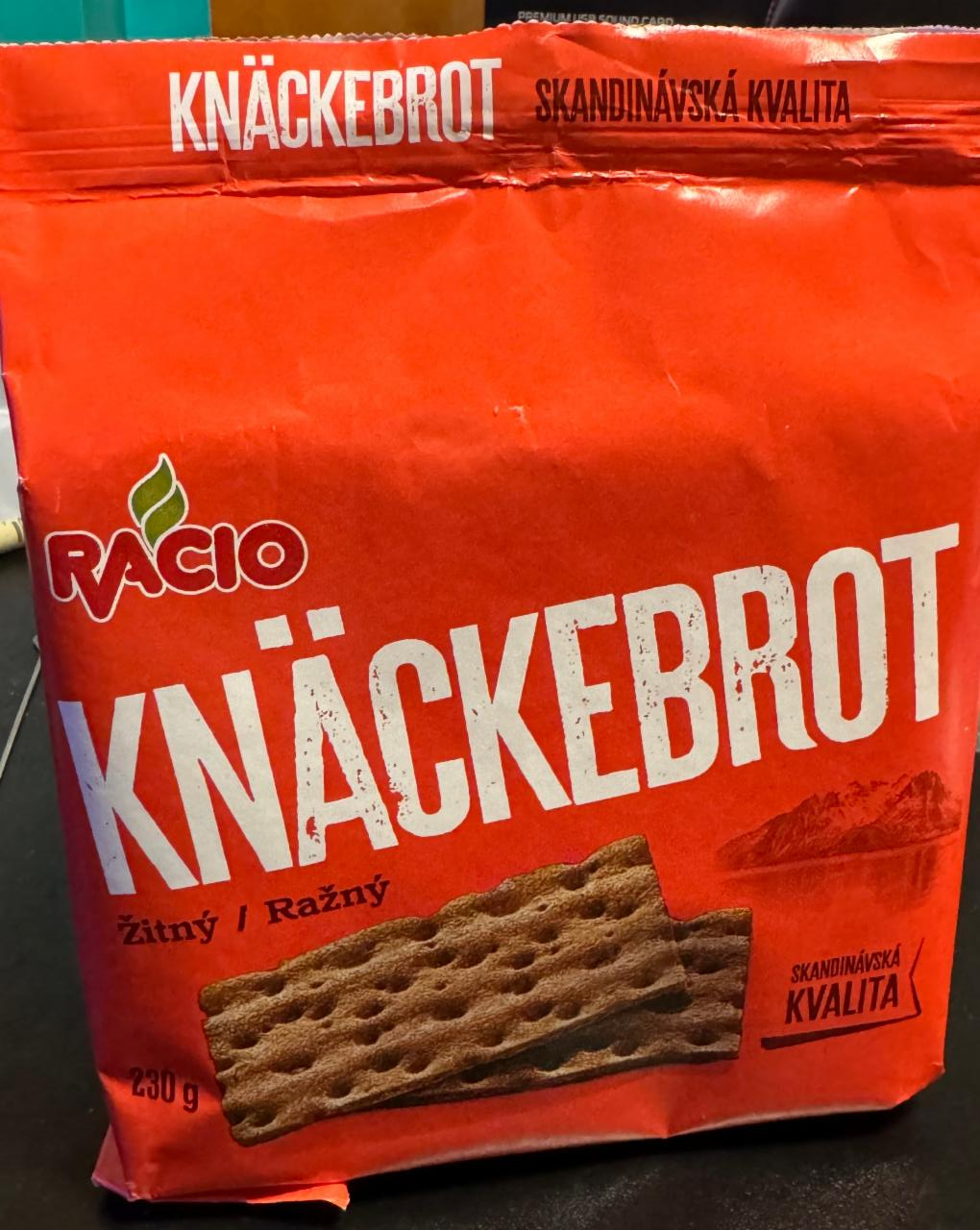 Фото - Knäckebrot žitný Racio