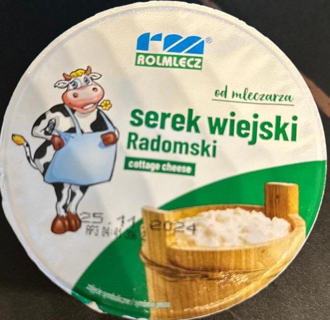 Фото - Serek wiejski radomski cottage cheese Rolmlecz