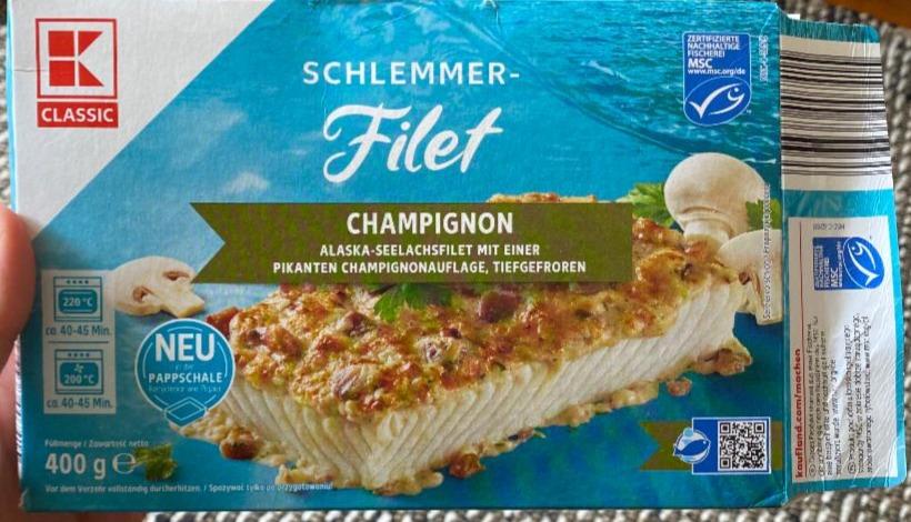 Фото - Schlemmerfilet champignon K-Classic