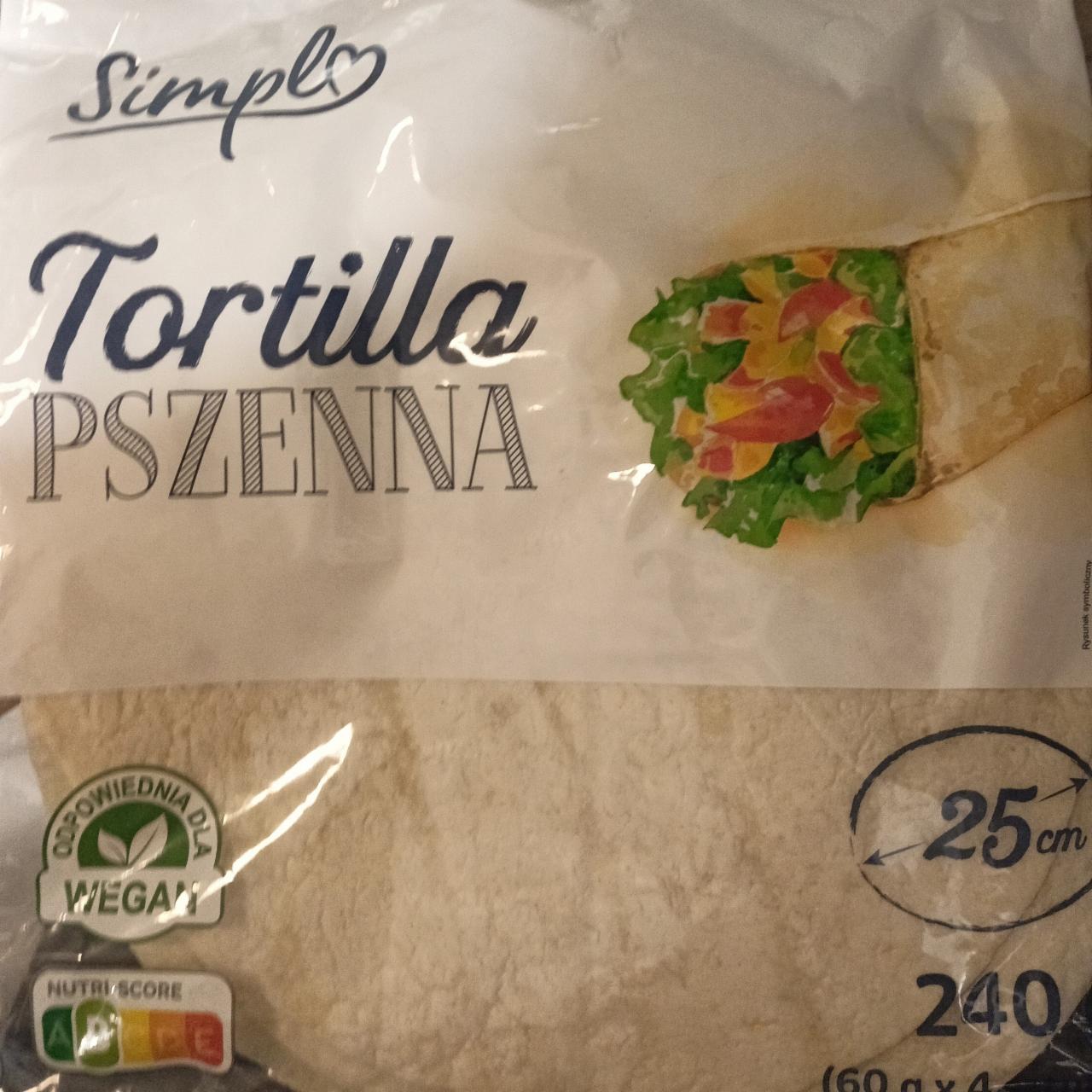 Фото - Tortilla pszenna Simply