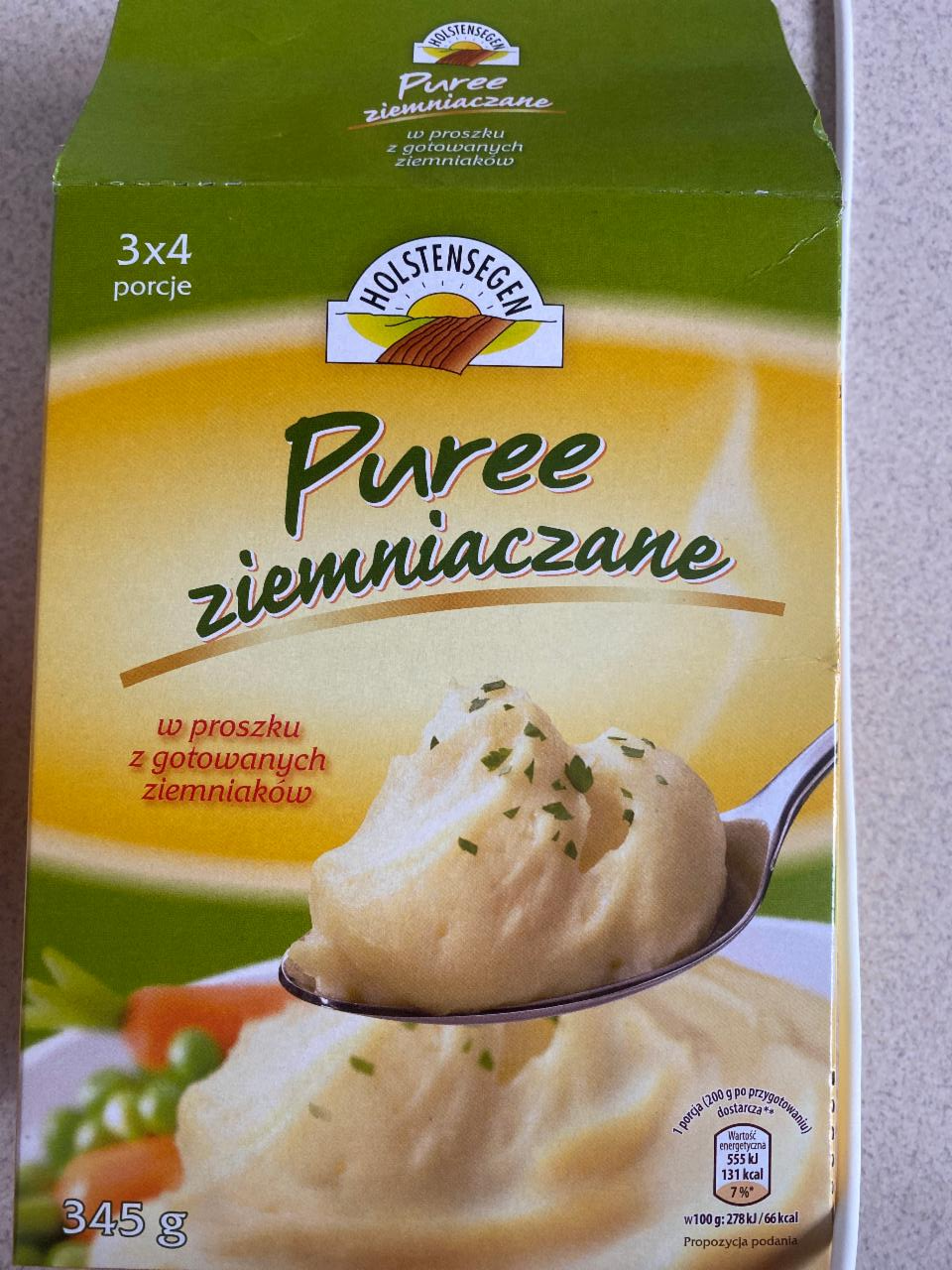 Фото - Puree ziemniaczane w proszku Holstensegen