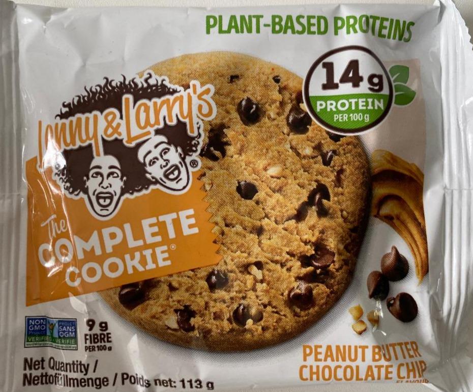 Фото - En plant-based peanut butter and chocolate flavour chips Lenny&Larry's