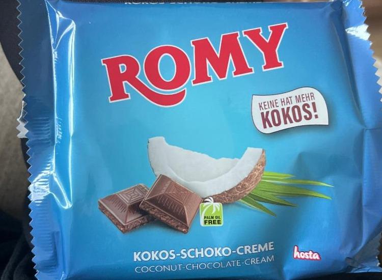 Фото - Kokos-schoko-creme Romy