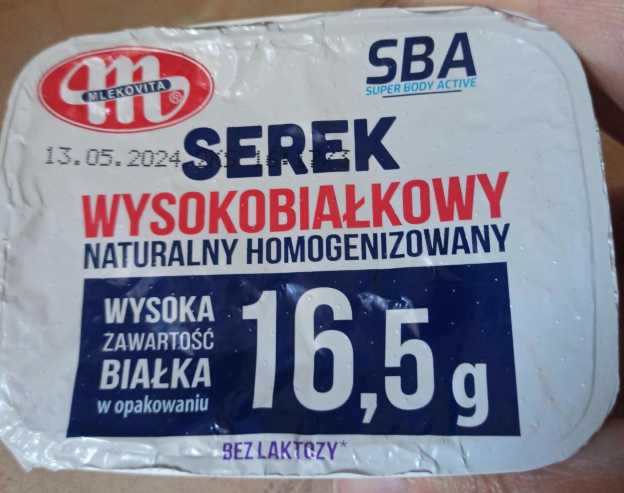 Фото - Super body active serek wysokobiałkowy bez laktozy Mlekovita