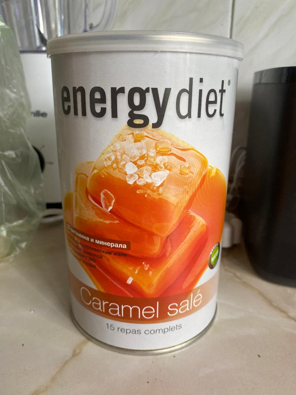 Фото - Соленая карамель коктейль caramel sale Energy Diet