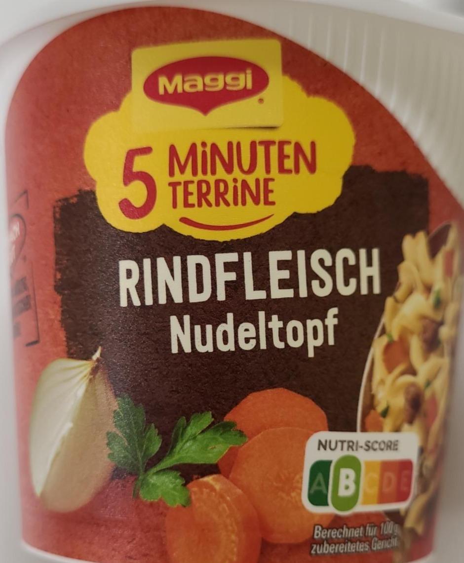 Фото - 5 Minuten Terrine Rindfleisch Nudeltopf Maggi