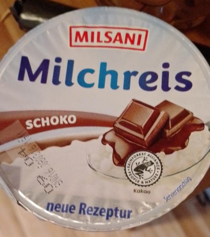 Фото - Milchreis Schoko Milsani