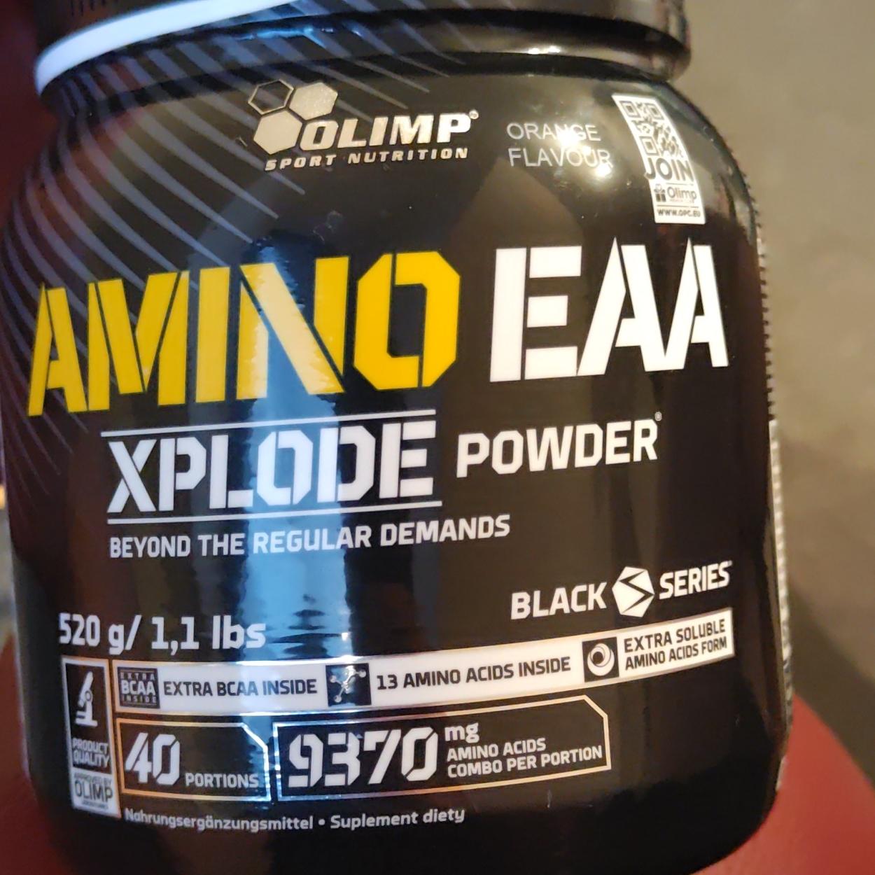 Фото - Amino EAA Xplode Powder orange flavored Olimp