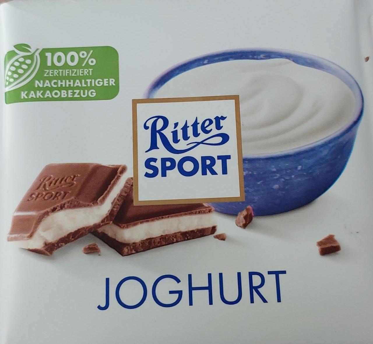 Фото - Шоколад молочный с йогуртовой начинкой Ritter Sport