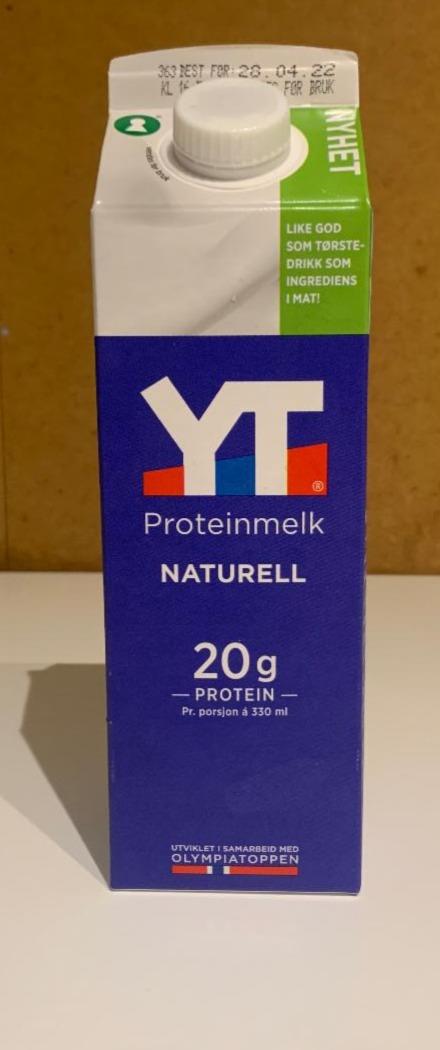 Фото - Proteinmelk naturell YT