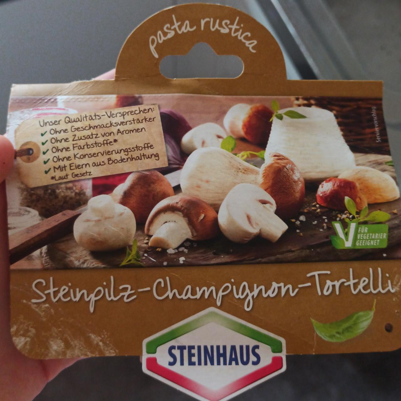 Фото - Steinpilz-Champignon-Tortelli Steinhaus