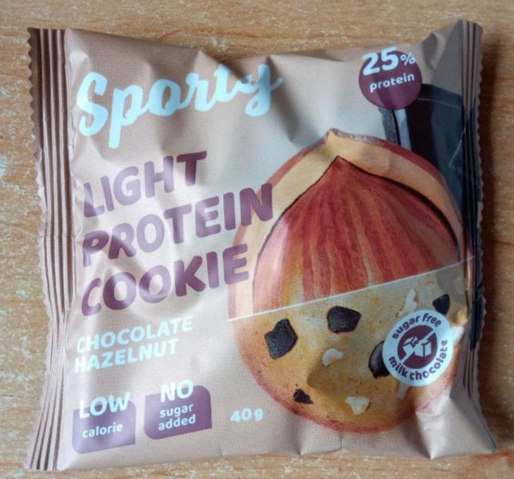 Фото - Шоколад-фундук light protein cookie Chocolate Hazelnut Sporty