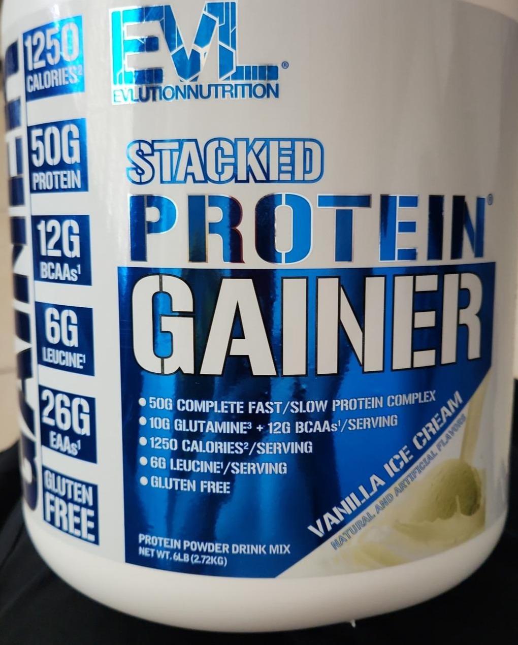 Фото - Stacked Protein Gainer EVL Evlutionnutrition