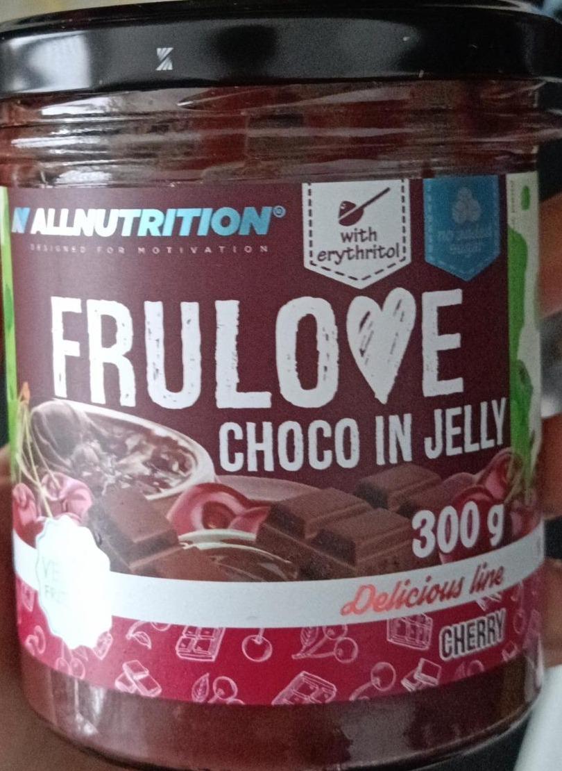 Фото - Frulove choco in jelly delicious line cherry Allnutrition