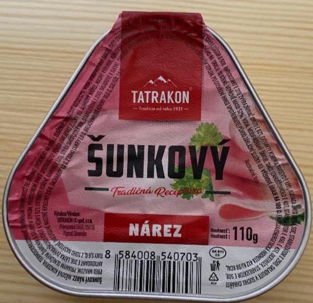 Фото - Šunkový nářez Tatrakon