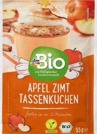 Фото - Apfel zimt tassenkuchen dmBio