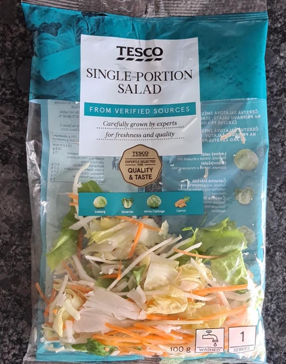 Фото - Single-portion salad Tesco