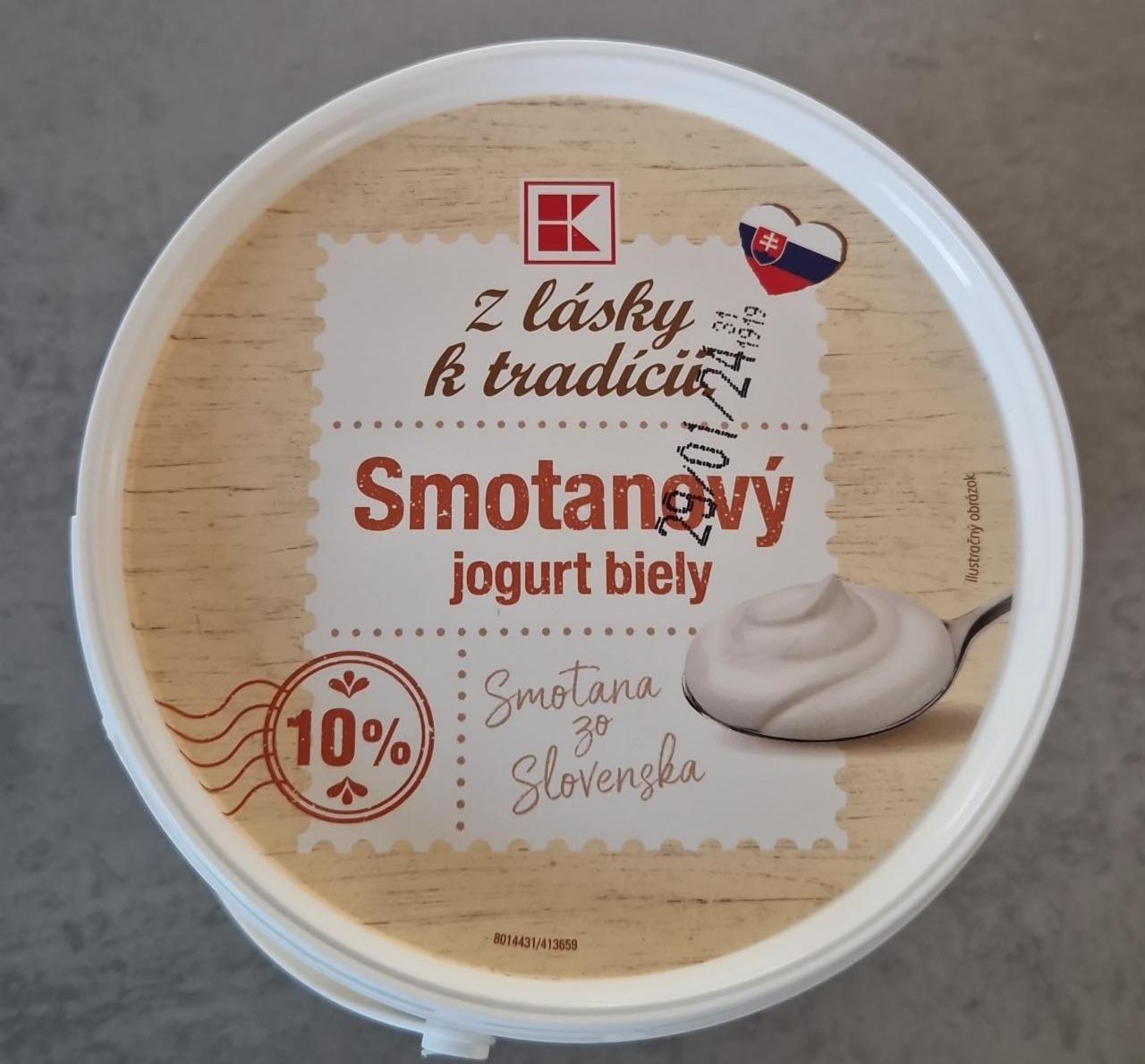 Фото - Smotanový jogurt biely 10% Z lásky k tradícii K