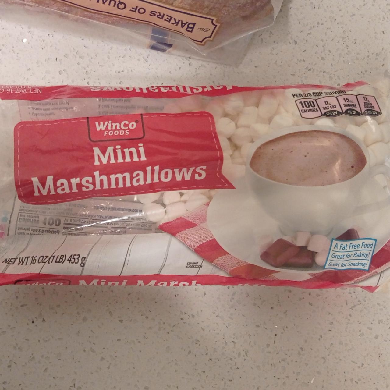 Фото - Mini marshmallows Winco Foods