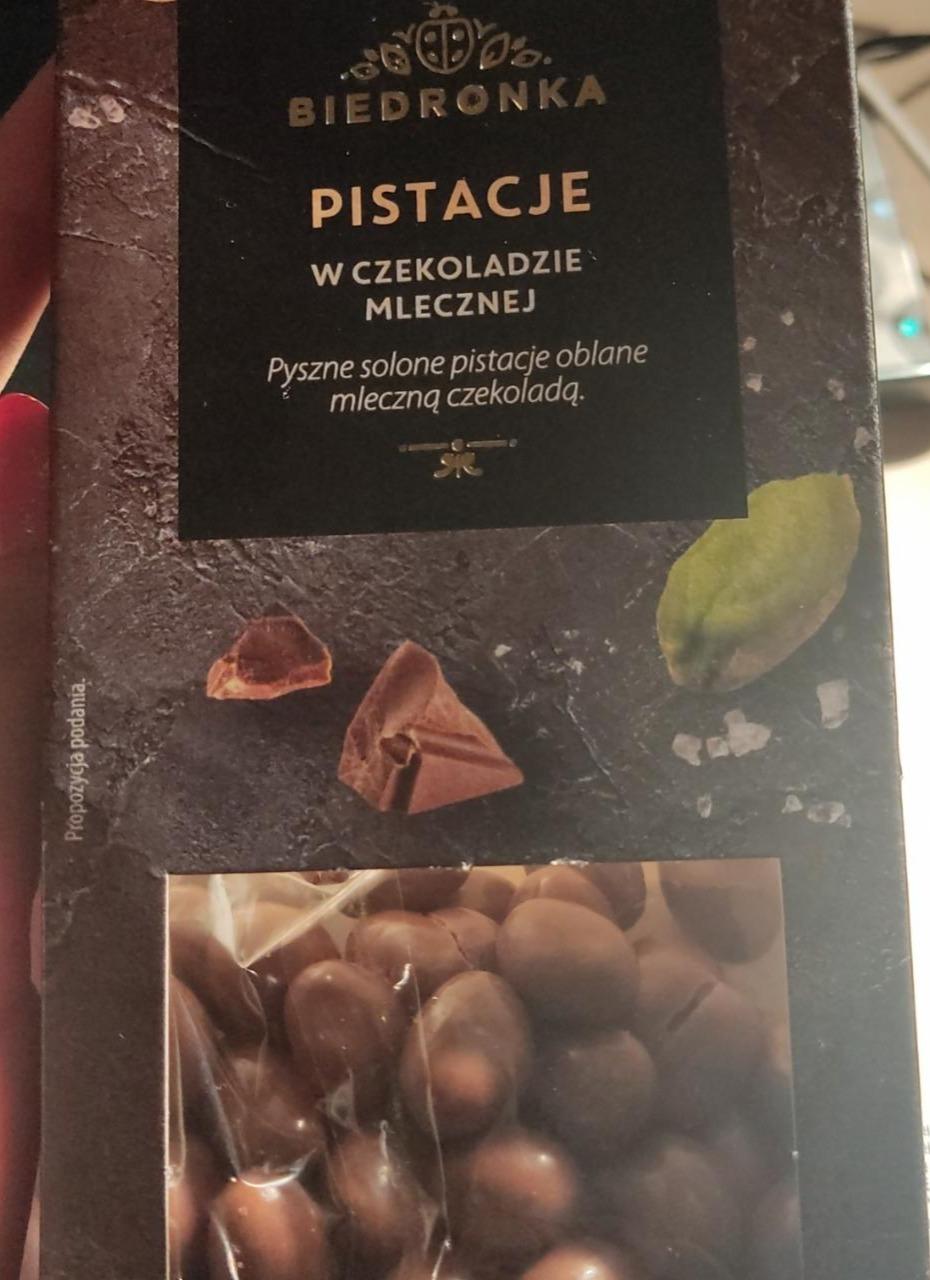 Фото - Pistacje w czekoladzie mlecznej Biedronka