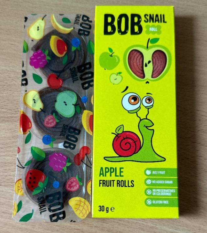 Фото - Apple fruit rolls Bob snail