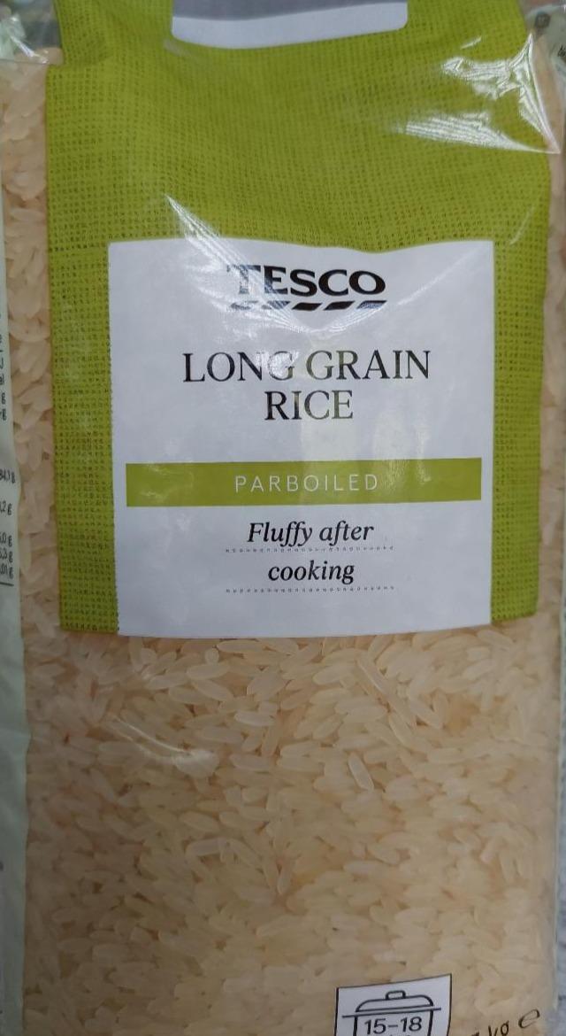 Фото - Long grain rice parboiled Tesco