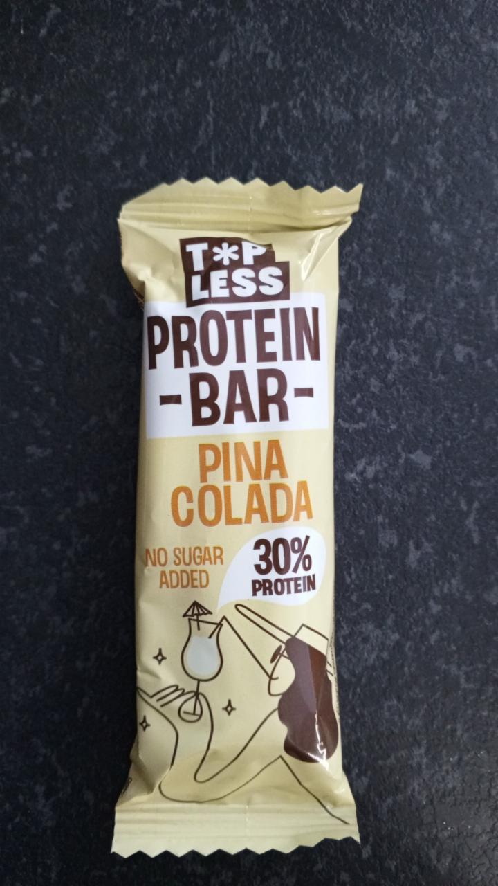 Фото - Батончик протеиновый protein bar вкус pina colada (no sugar added) Top less