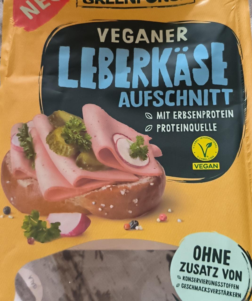 Фото - Veganer leberkäse aufschnitt mit erbsenprotein proteinouelle Greenforce