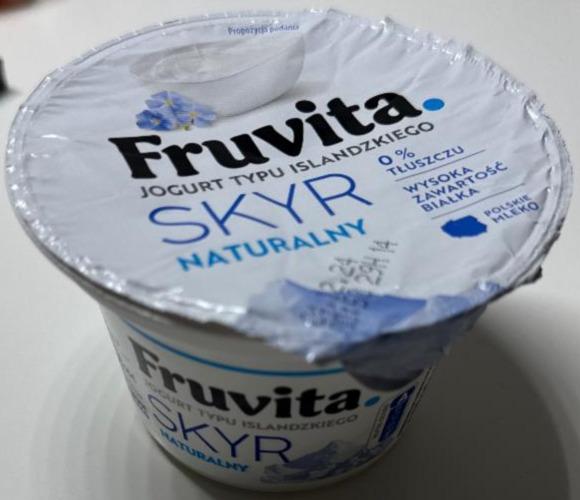 Фото - Jogurt typu islandzkiego skyr naturalny FruVita