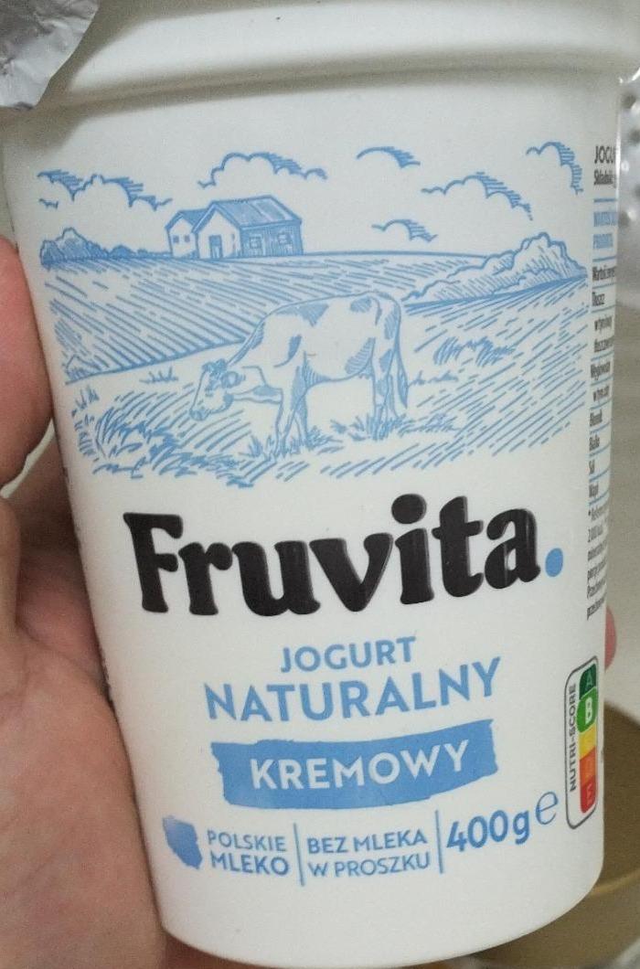 Фото - Йогурт 3% натуральный Jogurt Naturalny Kremowy Fruvita