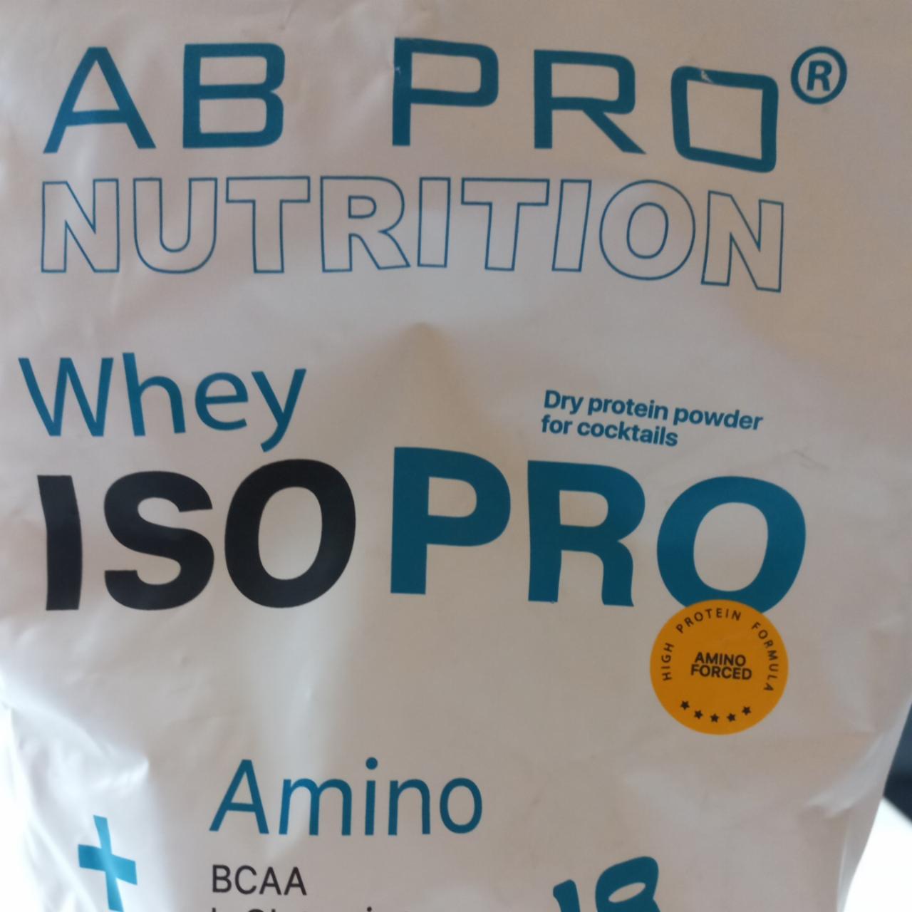 Фото - Whey isopro amino Ab pro