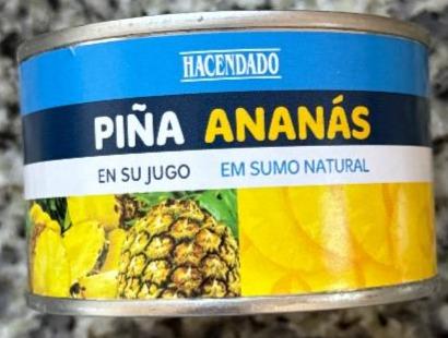 Фото - Piña ananás en su jugo Hacendado