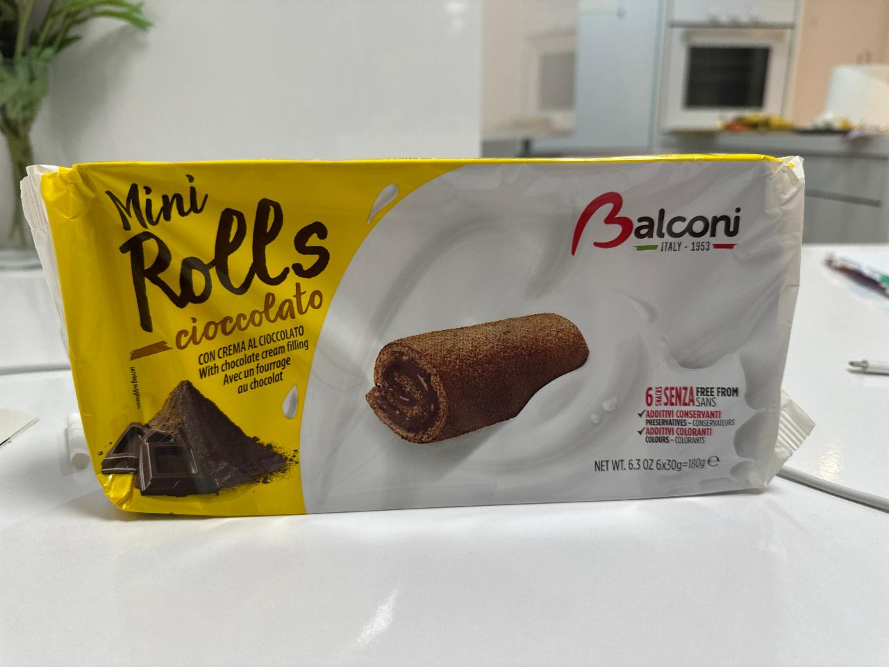 Фото - Mini rolls cioccolato Balconi