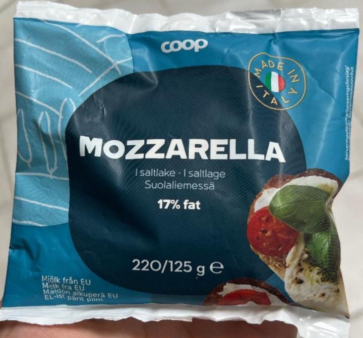 Фото - Mozzarella 17% Coop