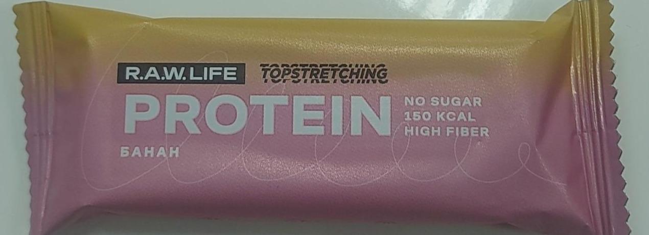 Фото - TOPSTRETCHING PROTEIN банан R.A.W. Life