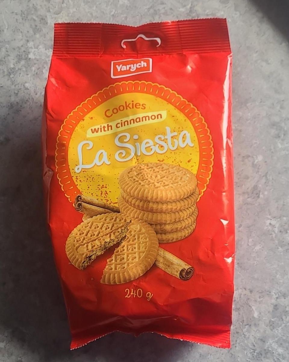 Фото - La Siesta cookies with cinnamon Yarych