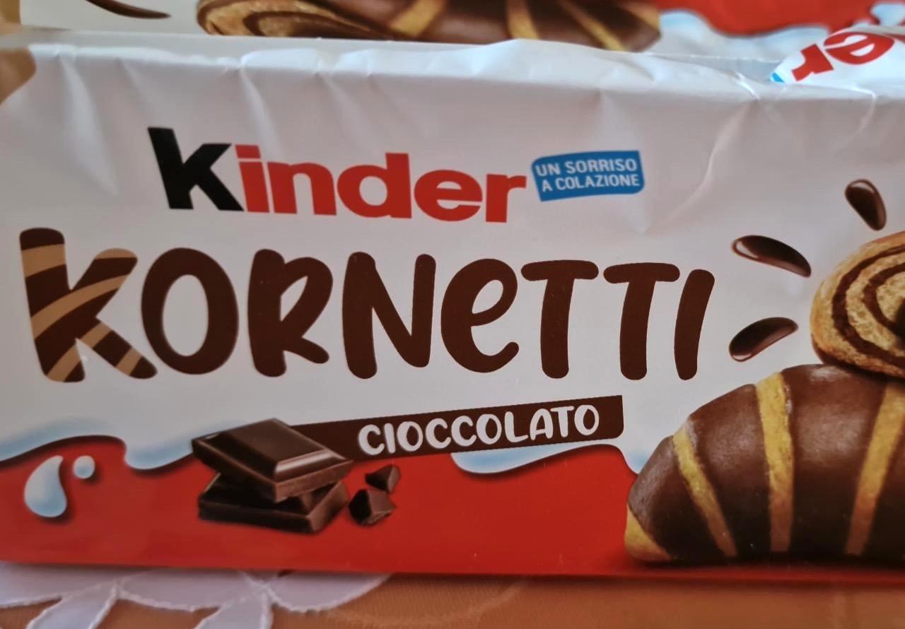 Фото - Kornetti Cioccolato Kinder