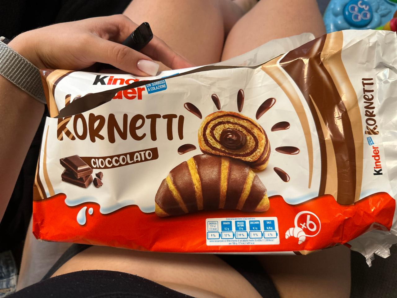 Фото - Kornetti Cioccolato Kinder