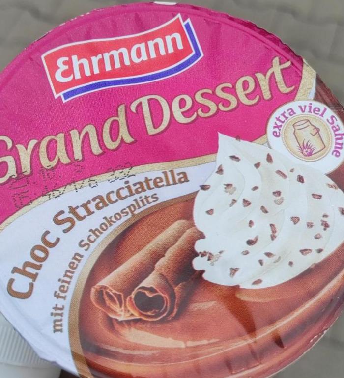 Фото - Пудинг 5.2% со сливочным муссом шоколад Гранд Десерт Grand Dessert Ehrmann