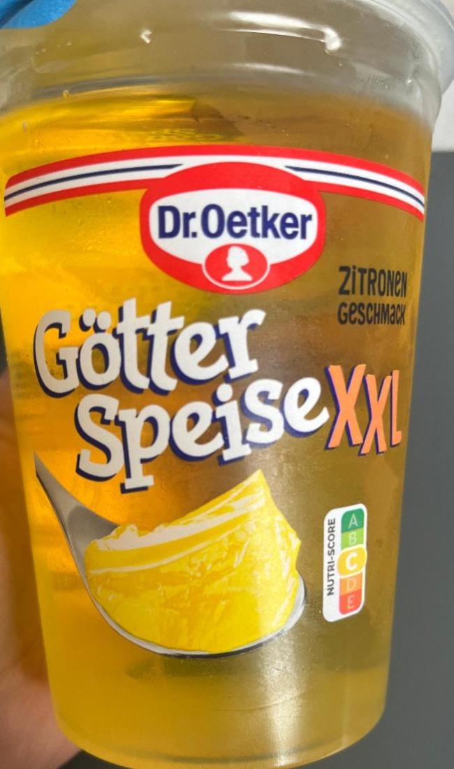 Фото - Götter Speise Zitronen Geschmack Dr.Oetker