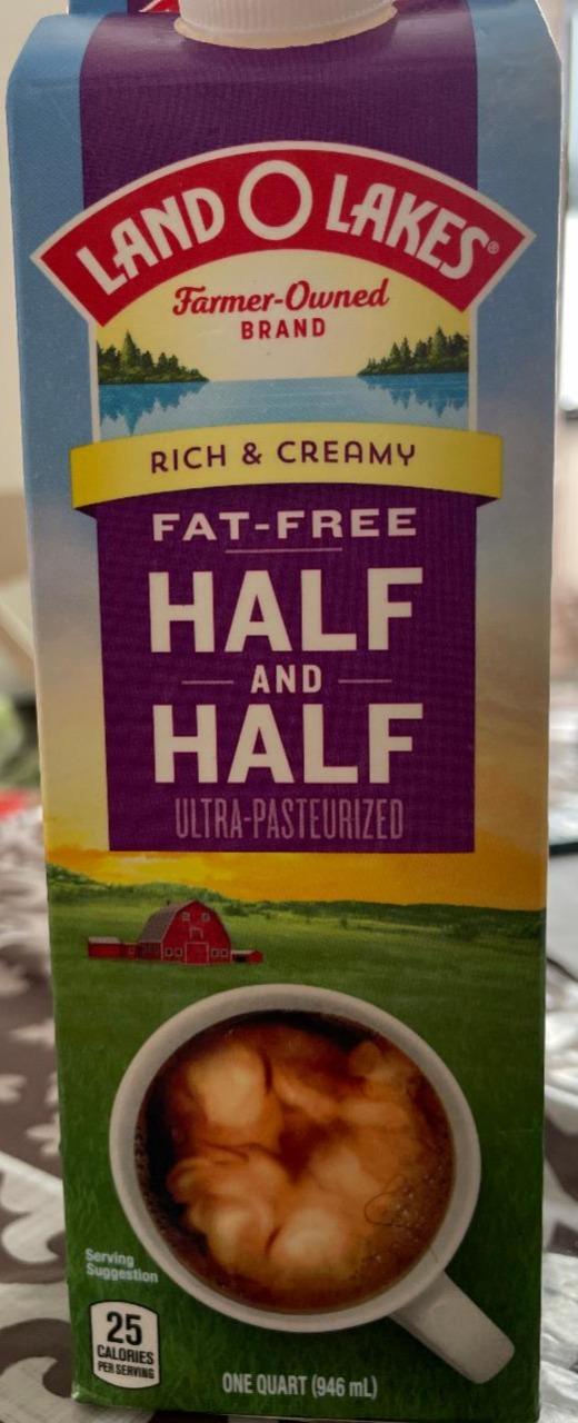 Фото - Half and Half fat-free Land O Lakes